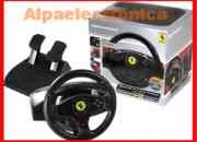 Volante y pedales thrustmaster ferrari fgt 2 in 1… segunda mano  Argentina 