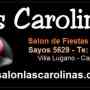 Salon para Eventos Villa Lugano - Las Carolinas - Sayos 5629