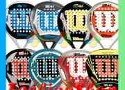 Paleta padel wilson ws 1.2 2.2 3.2 4.2 5.2 6.2 segunda mano  Argentina 