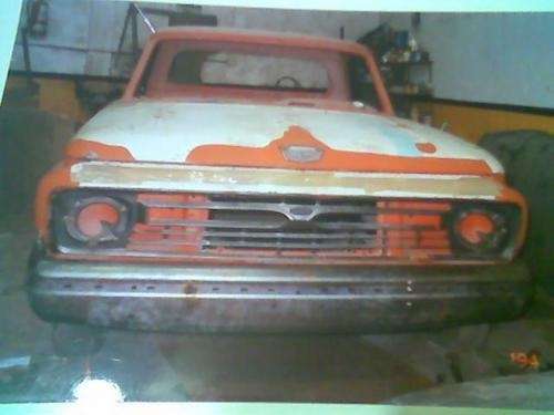 Vendo camioneta ford/67