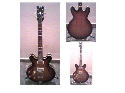 Guitarra 335 para zurdo