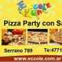 Pizza Party Palermo Villa Crespo Salon Gratis Serrano 789
