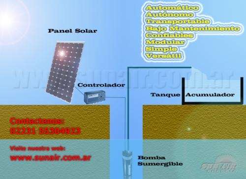 Sistema de bombeo solar