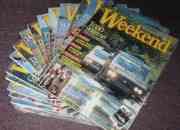 Vendo coleccion revista weekend !! segunda mano  Argentina 