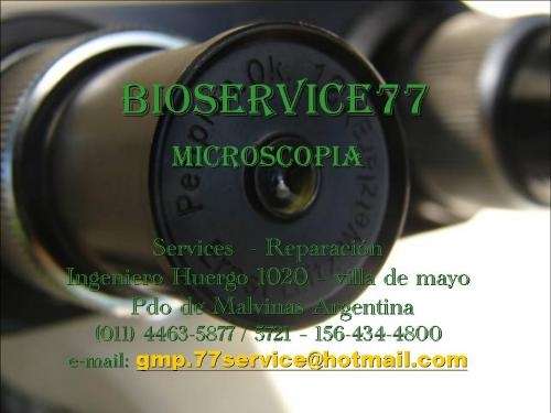 Microscopia - reparacion y limpieza