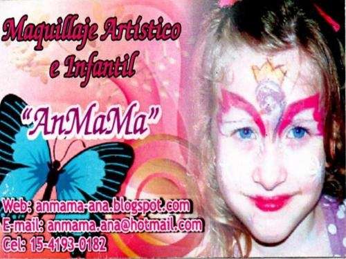 Maquillaje infantil artistico by anmama