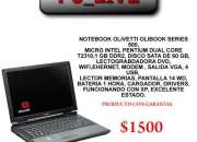 Notebook olivetti olibook serie 500 exelente est… segunda mano  Argentina 