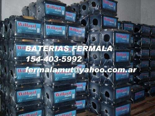 A baterias willard directo de fabrica baterias fermala distribuidor oficial