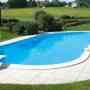 Construccion de piscina de hormigon 8 mts x 10 mts, en completo funcionamiento, s/material $ 12.500 Oferta!!!