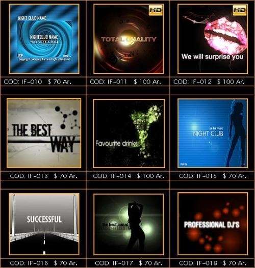 Intros flash editables desde 50 plantillas flash en Capital Federal
