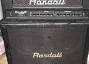 Vendo randall rh 100w de guitarra y caja 4 x 12 i…, usado segunda mano  Argentina 