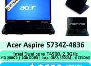 Notebook acer aspire a5734z- 4836 segunda mano  Argentina 