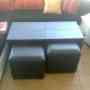 mesa ratona + 2 pouff