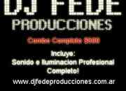 Servicio de disc jockey e iluminacion eventos fie… segunda mano  Argentina 