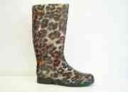 Botas de lluvia para mujer animal print rain boot… segunda mano  Argentina 