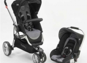 Coche cuna con huevito/butaca/mecedor kiddy compa… segunda mano  Argentina 