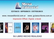 Editar Libro Publicar mi libro - Edicion Impresion Distribucion, www.mesaeditorial.com.ar