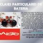 CLASES PARTICULARES DE BATERIA