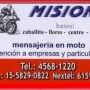 mision caballito -flores mensajeria en moto en el barrio de caballito y flores 4568-1220 nextel 615*2501 15-5829-0822