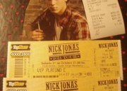 Entradas para nick jonas fila 17 segunda mano  Argentina 