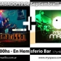 PABLO AMARILLO + MICROS MACROS en Hemisferio Bar 10/9/2011