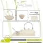 Set de Vajilla para te de Porcelana con Estilo Oriental Midori Bambu