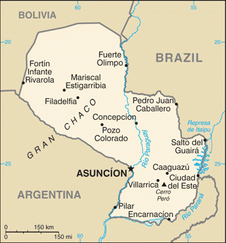 Vendo campos y estancias en paraguay