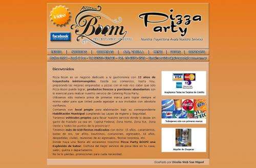 Servicio de pizza party | pizza party boom | at en general rodríguez