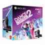 XBOX 360 4 GB + KINECT + DANCE CENTRAL 2