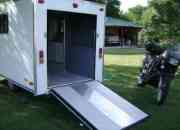  Casa rodante trailer para carga fibra de vidrio