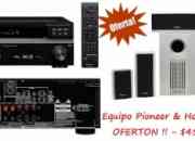 Equipo pioneer vsx-518-k + home + parlantes + woo… segunda mano  Argentina 