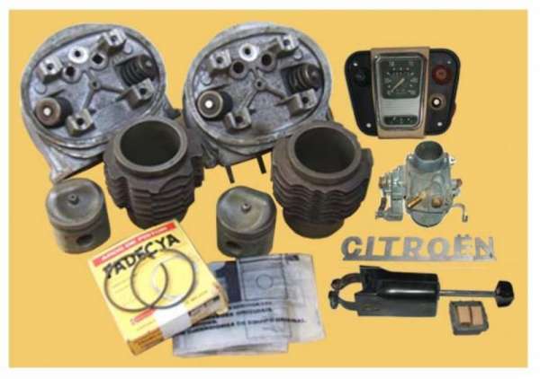 Citroen 2 cv repuestos de motor y accesorios de tablero