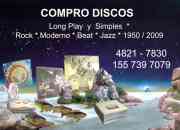 Compro discos lp - simples rock nacional internac… segunda mano  Argentina 