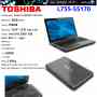 Notebook Toshiba L755-S5170 Core i5 2.5Ghz /6GB/750Gb/15.6
