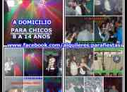 Mini disco y karaoke para pre teen a domicilio 42… segunda mano  Argentina 