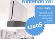 Nintendo wii (2 controles + 6 juegos) y packs opc… segunda mano  Argentina 