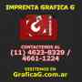 Facturas Imprenta - Offset Digital GraficaG - (11) 4623-8329