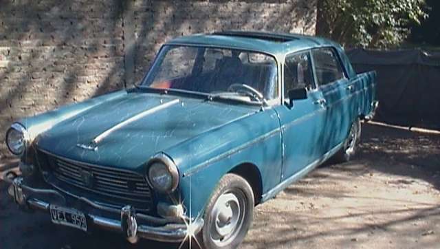 Peugeot 404 1963 de origen frances patentado en 1970