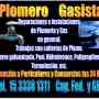 PLOMERO-GASISTA-ELECTRICISTA-SERVICE A DOMICILIO