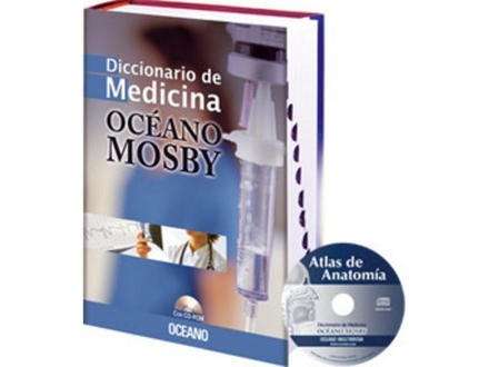 Diccionario de medicina nuevo !! editorial oceano mosby con cd