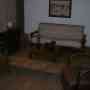 vendo futon 4 cuerpos de pino con colchon de cuerina color marfil ´con resortes como nuevo 1500 pesos tel. 155397009- o 4981125