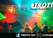 Trotta fest fiestas retro 80s 90s latin/dance segunda mano  Argentina 