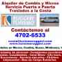 Alquiler de Minibuses, buses para General Pacheco  [4702 6533]