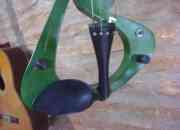  Violin electrico color verde (reparado)