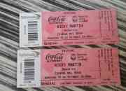 2 entradas para ricky martin 26/10 segunda mano  Argentina 