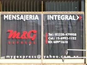 Mensajeria m&g express,pilar bs.as.0230-15-4555674..