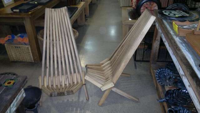 Reposeras plegables de madera