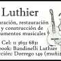 Luthier en San Miguel
