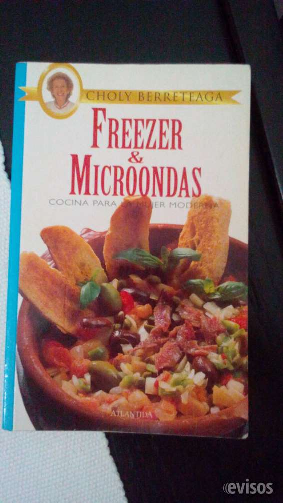 Libro de cocina "freezer y microondas" de choly berreteaga