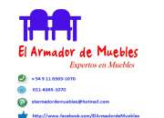 Armador de muebles a domicilio mjl capital y gba segunda mano  Argentina 